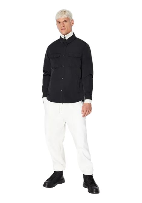 Blouson in nylon laminato ARMANI EXCHANGE | Giubbotti | 6RZBL5 ZN2PZ1200